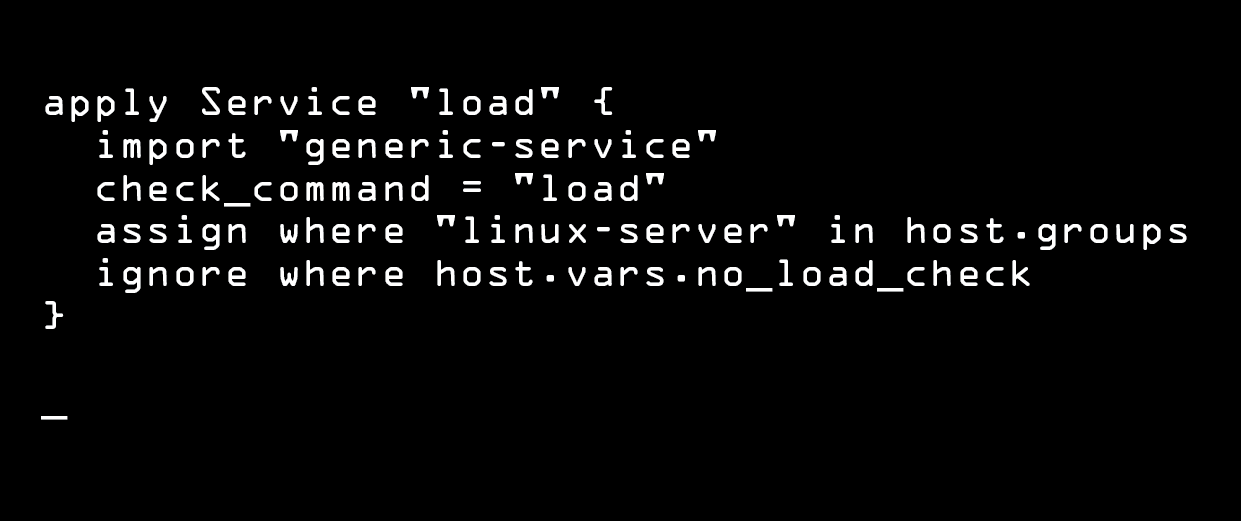 Config - Apply, Assign where, Ignore where rules